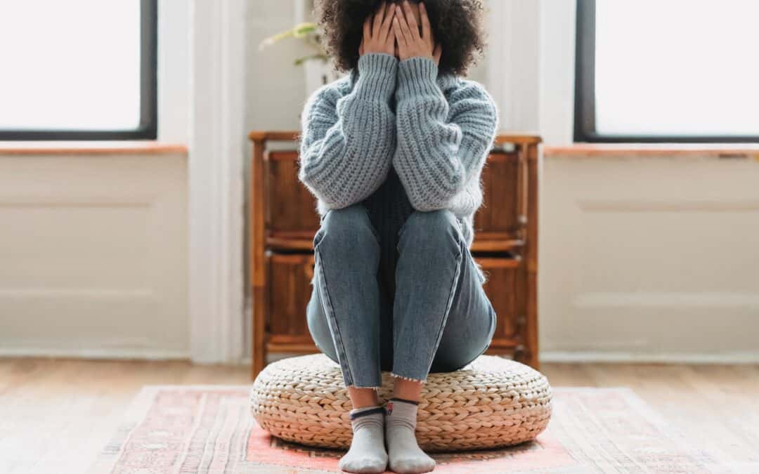 woman who is over stressed